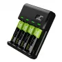 Ladegerät Green Cell GC VitalCharger mit 4× AA 2000mAh NiMH-Akkus
