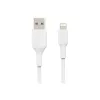 Belkin PVC USB-A auf Lightning 2m Weiß