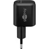 USB-C-Ladeset GOOBAY 74774 – 65-W-Ladegerät mit 1 m textilem USB-C-Kabel