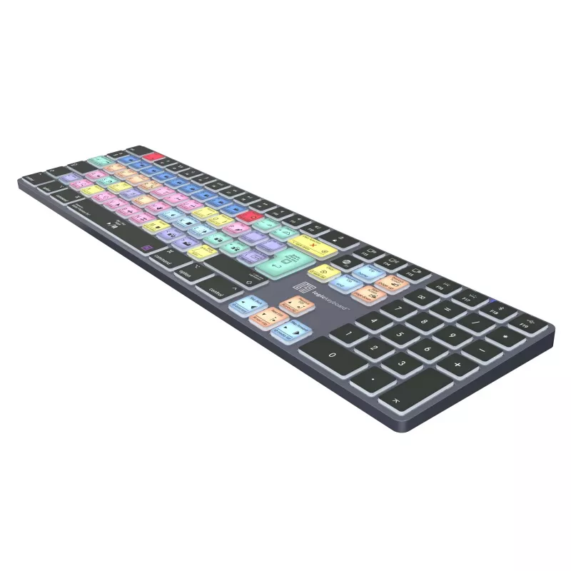 Logickeyboard LKB-PPROCC-TM-UK Adobe Premiere Pro CC Titan Tastatur, UK-Layout, Mac