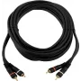 Audio-Cinch-Kabel Omnitronic 2x2 RCA auf RCA, 3 m, Modell 30209370