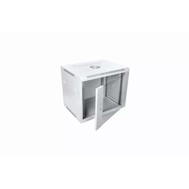 Digitus DN-W19 09U/450 Rack-Gehäuse 9U Wandmontage-Rack Hellgrau