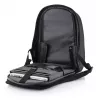 XD Design Bobby Hero XL P705.711 Anti-Diebstahl-Rucksack, 17-Zoll-Laptop, 12,9-Zoll-Tablet, USB-Ladeanschluss, 20 l, Schwarz