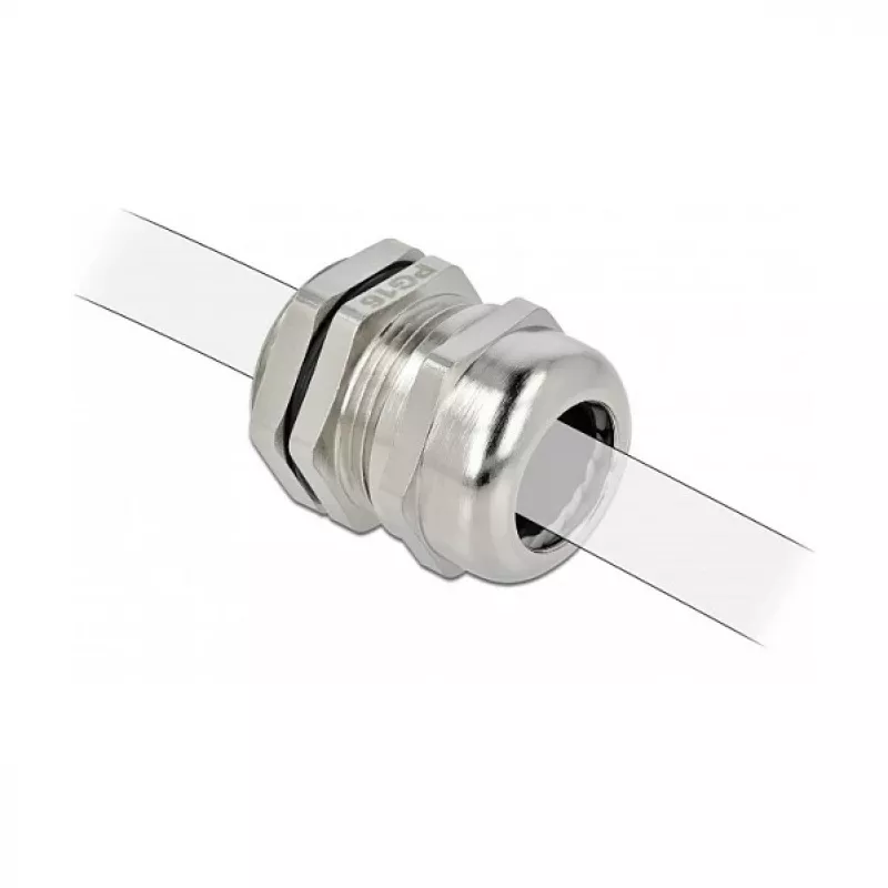 Kabelverschraubung DeLOCK 60283 Silber Messing