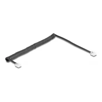 Telefonkabel DeLOCK 90202 2 m Schwarz