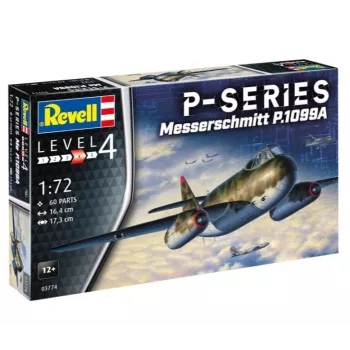 Plastikmodell Flugzeug REVELL Messerschmitt P.1099A-P-SER Maßstab 1/72