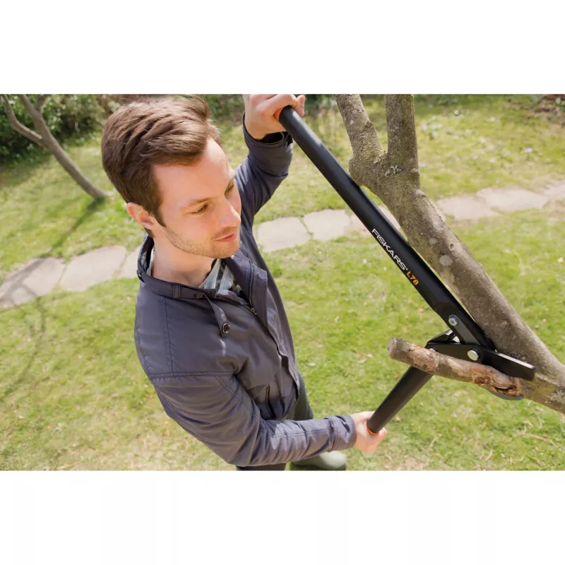 Fiskars PowerGear II L78 1000584 Getriebe-Astschere, Bypass