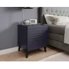 Nachttisch cama meble NOVA 44×40×52 cm, 1 Schublade, marineblau matt
