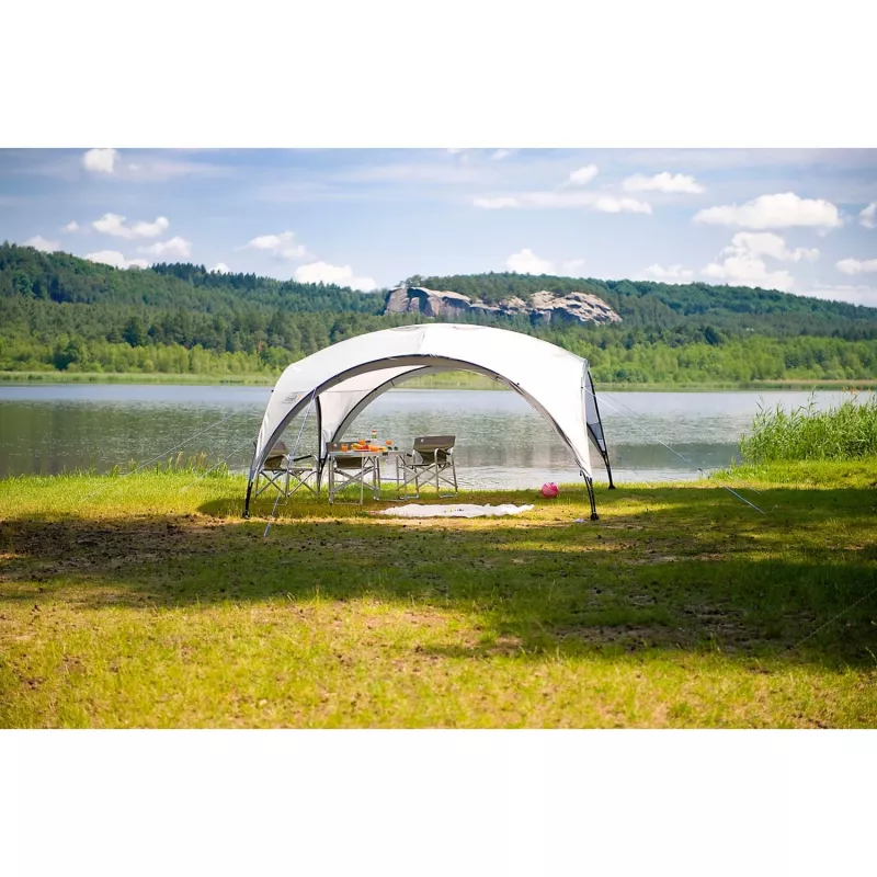 Pavillon Event Shelter, 3,65 x 3,65 m (Hellgrau/Grau)