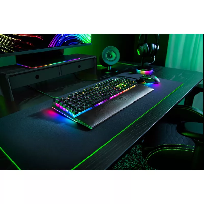 Razer BlackWidow V4 - Gelb Switch Linear - Mechanische Gaming-Tastatur