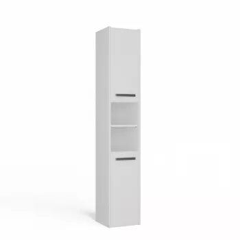 Topeshop S30 weißer Badschrank Weiß