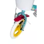 Kinderfahrrad Toimsa TOI1198 12 Zoll Peppa Pig Design, 12-Zoll-Schaumstoffräder, Vorderbremse, Stützräder, Korb