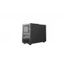 DeepCool CH160 PLUS R-CH160-BKNGM0-G Small-Form-Factor-(SFF)-PC-Gehäuse, Mini-ITX/Micro-ATX, Hartglas, schwarz