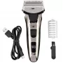 ProfiCare PC-HR 3140 Folienrasierer Trimmer Schwarz, Chrom