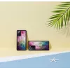 Schutzhülle iKins für Samsung Galaxy Note 20 Ultra – Water Flower Design, Schwarz