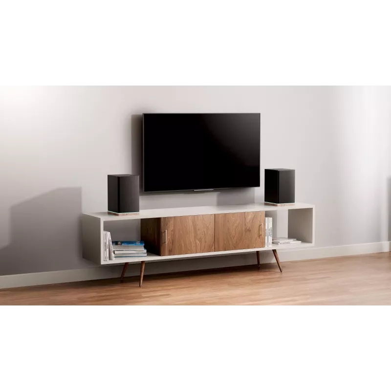 Blaupunkt BS60BK LED Regallautsprecher, Bluetooth, HDMI ARC, Schwarz