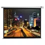 Elite Screens Spectrum Electric120V motorisierte Beamer-Leinwand 120 Zoll (3,05 m) 4:3, sichtbare Fläche 244 x 183 cm, MaxWhite 1,1 Gain, IR-Fernbedienung, weißes Gehäuse