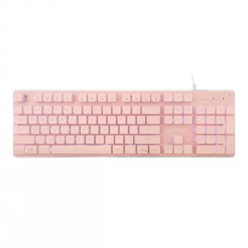 White Shark GK-003441 Tachi Gaming-Tastatur, Rosa, US-Layout