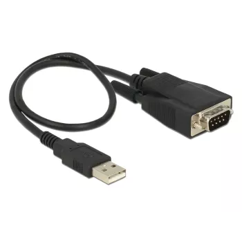 DeLOCK 62958 USB-auf-RS-232-Adapter, USB Typ-A, schwarz
