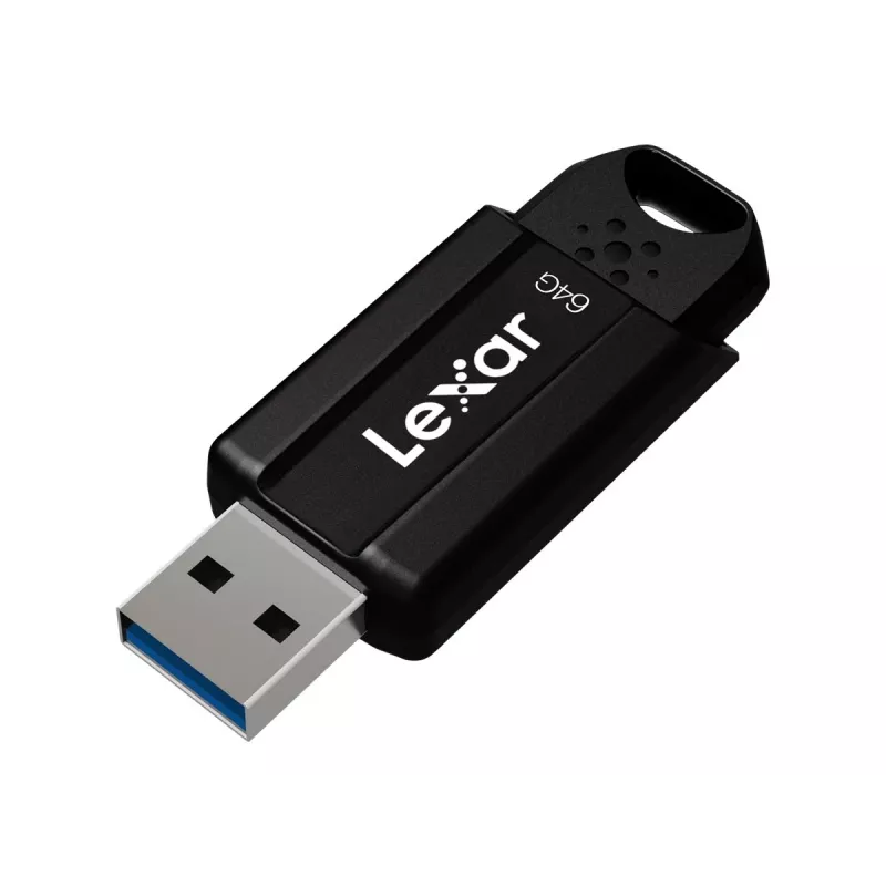 Lexar JumpDrive S80 LJDS080064G-BNBNG USB-Stick, 64 GB, USB 3.1, 150 MB/s, Schwarz