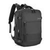 NOVEEN CTB400 Kabinen-Reiserucksack, 40x20x25 cm, schwarz