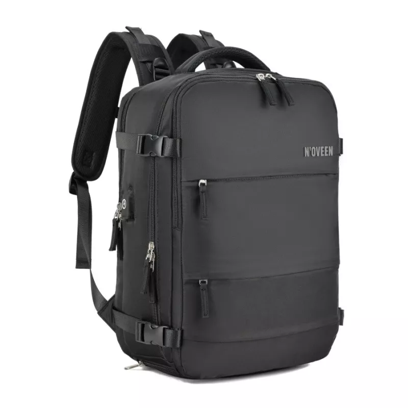 NOVEEN CTB400 Kabinen-Reiserucksack, 40x20x25 cm, schwarz