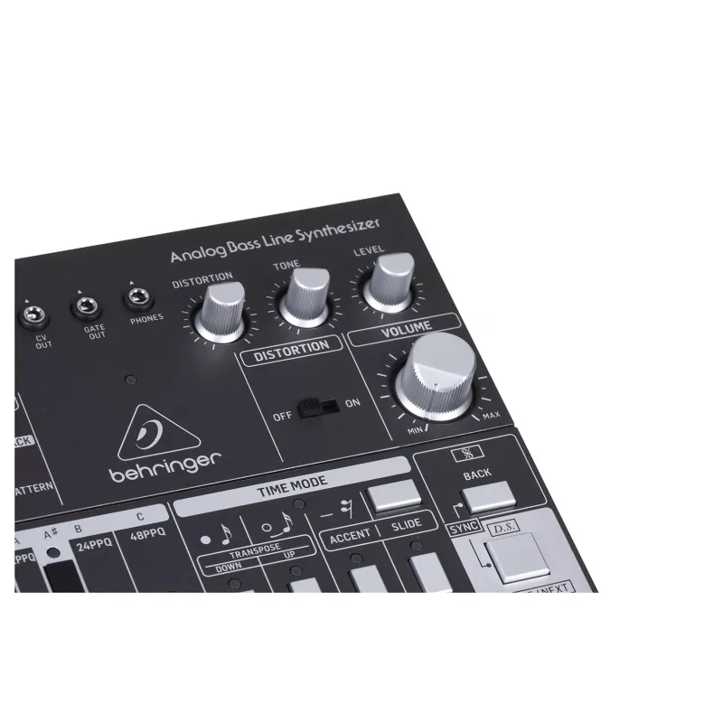 Behringer TD-3-BK analoger Bassline-Synthesizer, schwarz