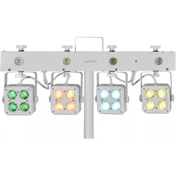 LED-Lichtset EUROLITE KLS-180 Compact 180 W RGB – kompakte Bühnen-/Partybeleuchtung, 180 W, RGB