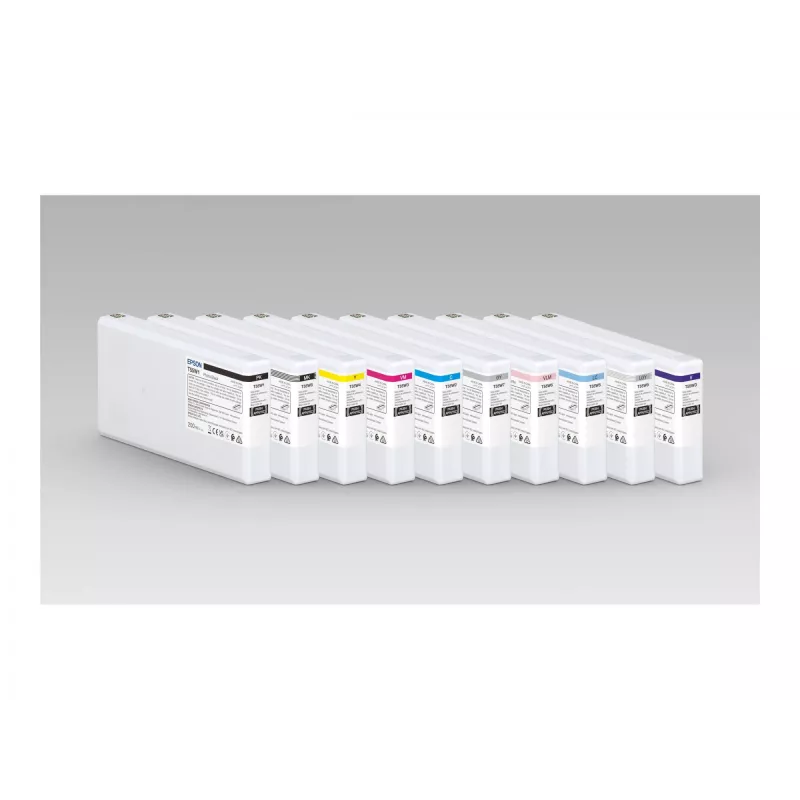 Epson UltraChrome Pro10 T55W6 Tintenpatrone, Vivid Light Magenta, 200 ml, Original (C13T55W600)
