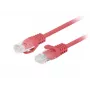 Lanberg PCU6-20CC-0025-R Cat.6 UTP Patchkabel, 0,25 m, Rot, 10er-Pack