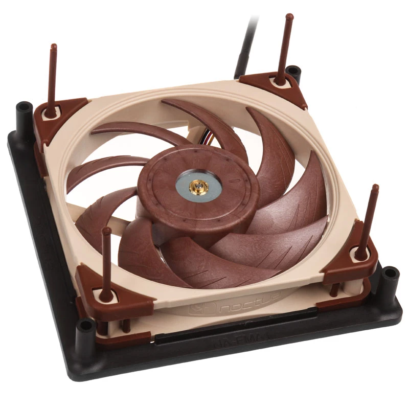 Montageset Noctua NA-SFMA1 — universelles schwarzes Montageset, 2 Stück
