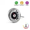 Analoges Fleischthermometer Salter 512 SSCR Edelstahl – analoge Sonde für Backofen und Grill