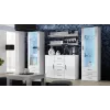 Cama Wohnzimmer-Sideboard UNI weiß weiß/weiß glänzend