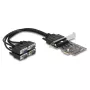 DeLOCK 66324 PCI-Express-Karte, 4 x seriell RS-232