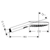 Hansgrohe Raindance Select E Handbrause 120 3jet 26520000