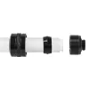 Alphacool 17471 Eiszapfen PRO 13 mm HardTube Anschluss G1/4, Messing, 22 mm Durchmesser, 20 mm Höhe, Deep Black