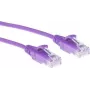 ACT Weiß 1,5 Meter LSZH U/UTP CAT6 Rechenzentrum Slimline Patchkabel rastnasenfrei mit RJ45-Steckern