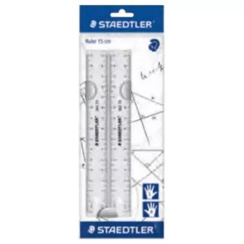 Lineal Staedtler 562 152 PB 150 mm Kunststoff Transparent 2 Stück
