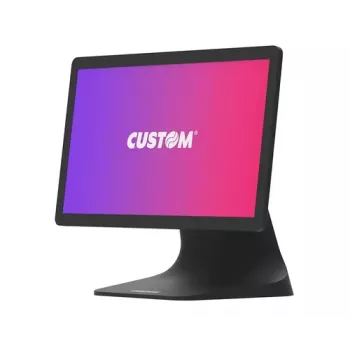 Custom PCPOS ARAGON 15,6-Zoll-Touchscreen-POS-System, Intel J6412, 8/128 GB, schwarz