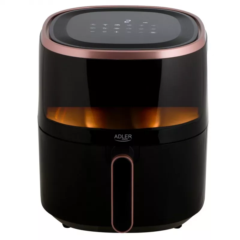 Adler AD 6322 Heißluftfritteuse 5,0 L schwarz