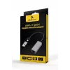 Gembird A-USB3AC-LAN-01 USB 3.1 + Type-C Gigabit-Netzwerkadapter, 1x RJ-45, 10/100/1000 Mbit/s, Metallgehäuse, Space Grau