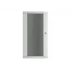 Lanberg WF01-6427-10S 27 HE 19-Zoll Wandschrank, 600x450 mm, grau, zerlegt