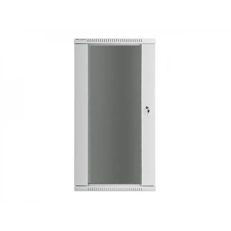 Lanberg WF01-6427-10S 27 HE 19-Zoll Wandschrank, 600x450 mm, grau, zerlegt