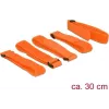 Klettverschluss DeLOCK 18707 Orange 5 Stück