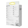 Baseus Crystal Shine CAJY000301 USB-C-auf-Lightning-Kabel, 20 W PD, 2 m, Schwarz