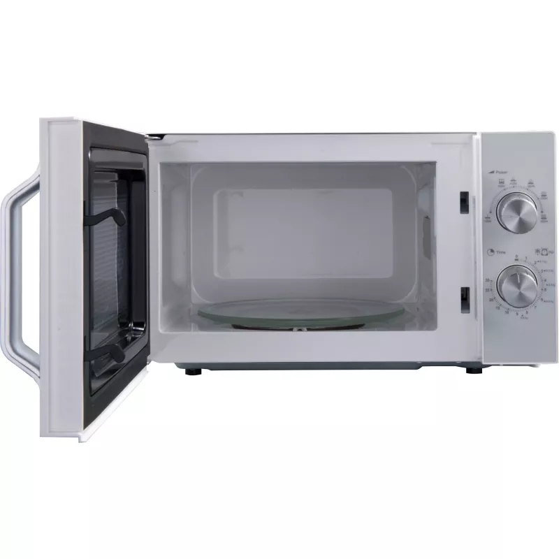 Sharp R204WA Mikrowelle Silber, Weiß Solo-Mikrowelle Arbeitsplatte 20 l 800 W