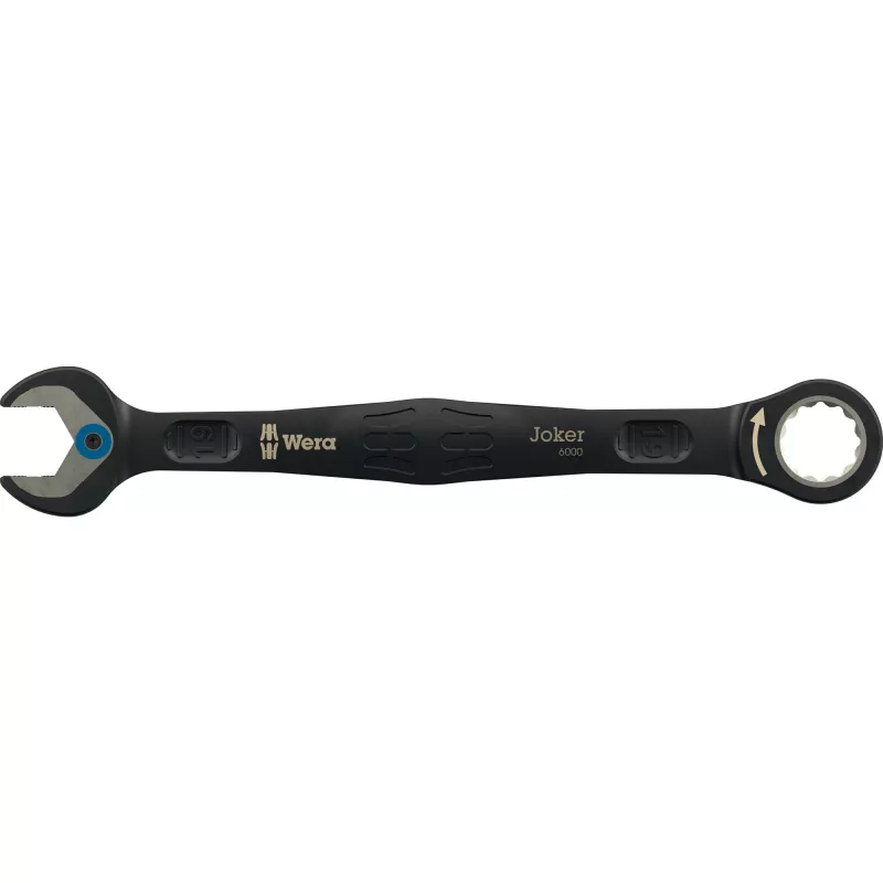 Wera 6000 Joker Black Edition Maul-Ringratschenschlüssel-Satz, 11 Stk.
