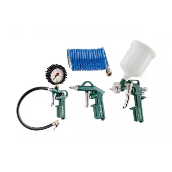 Metabo LPZ 4 Set Druckluftwerkzeug-Set, 4 Stk.