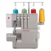 Overlock-Nähmaschine SINGER 14HD854 Heavy Duty elektrisch 120 W Grau