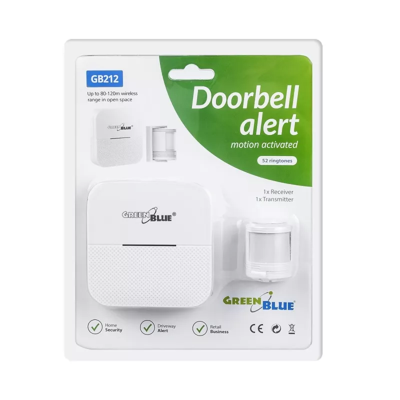 GreenBlue GB212 kabelloser Eingangsmelder